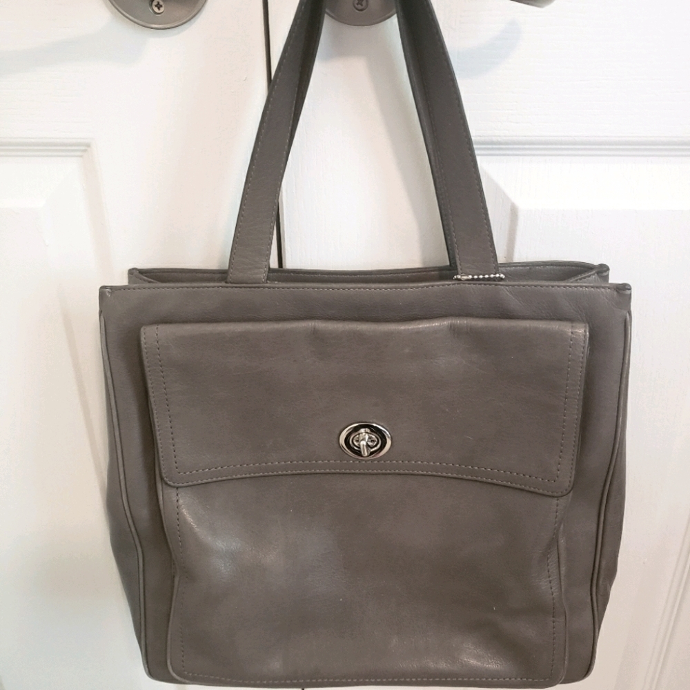 Gorgeous Gray Coach Handbag